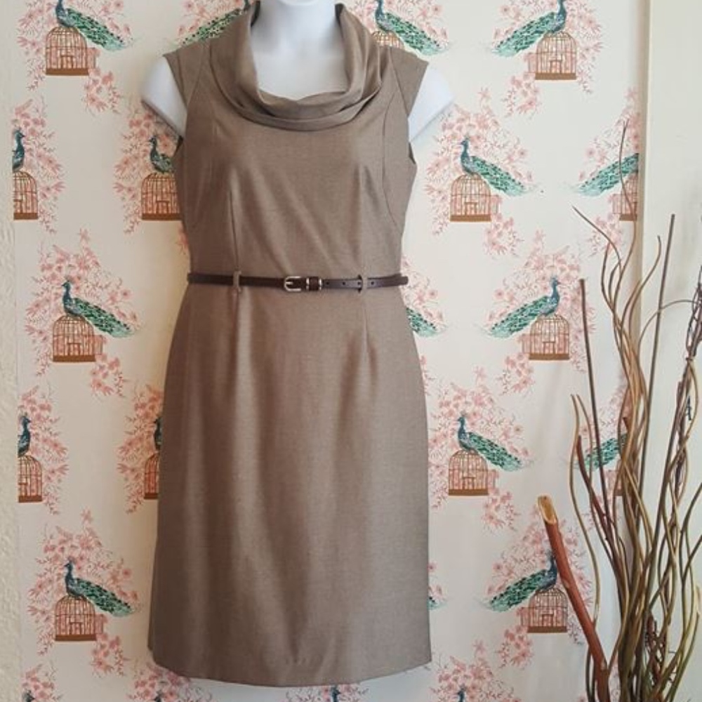 Antonio Melani Size 8 belted and fit dress